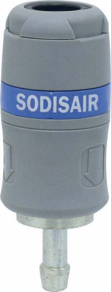 Raccord rapide femelle passage d'air 8mm pour tuyau de 8mm DRAKKAR - 01386
