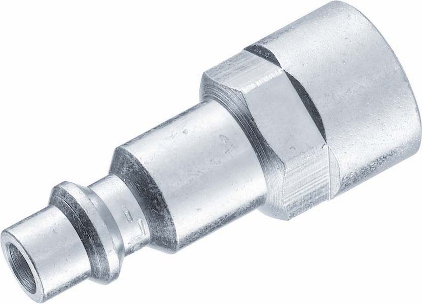 Raccord rapide mâle passage d'air 6mm filetage femelle 1/4