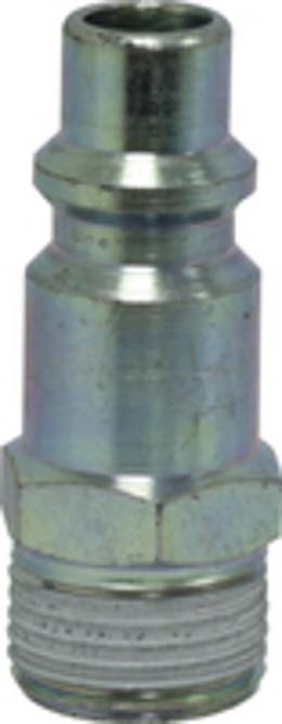 Raccord rapide mâle passage d'air 8mm filetage mâle 3/8