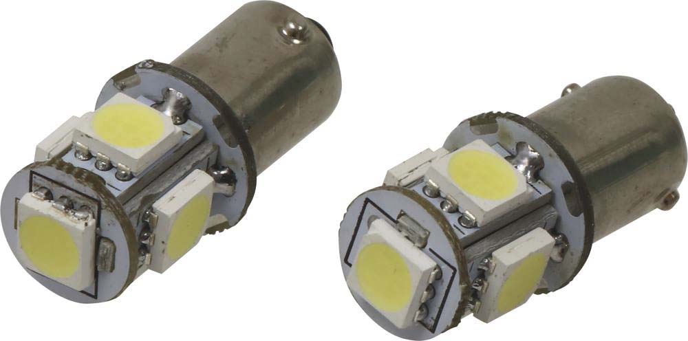 Ampoule témoin LED 12V 1,5W BA9s - de 2 pcs SODELEC - 02014