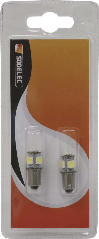 Lampe témoin led 12v 1,5w bay9s SODELEC - 02019