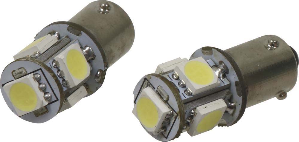 Ampoule témoin LED 12V 1,5W BAY9s - de 2 pcs SODELEC - 02019