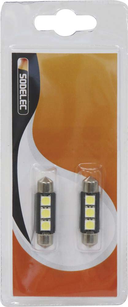 Lampe navette led 12v 2w sv8,5 SODELEC - 02078