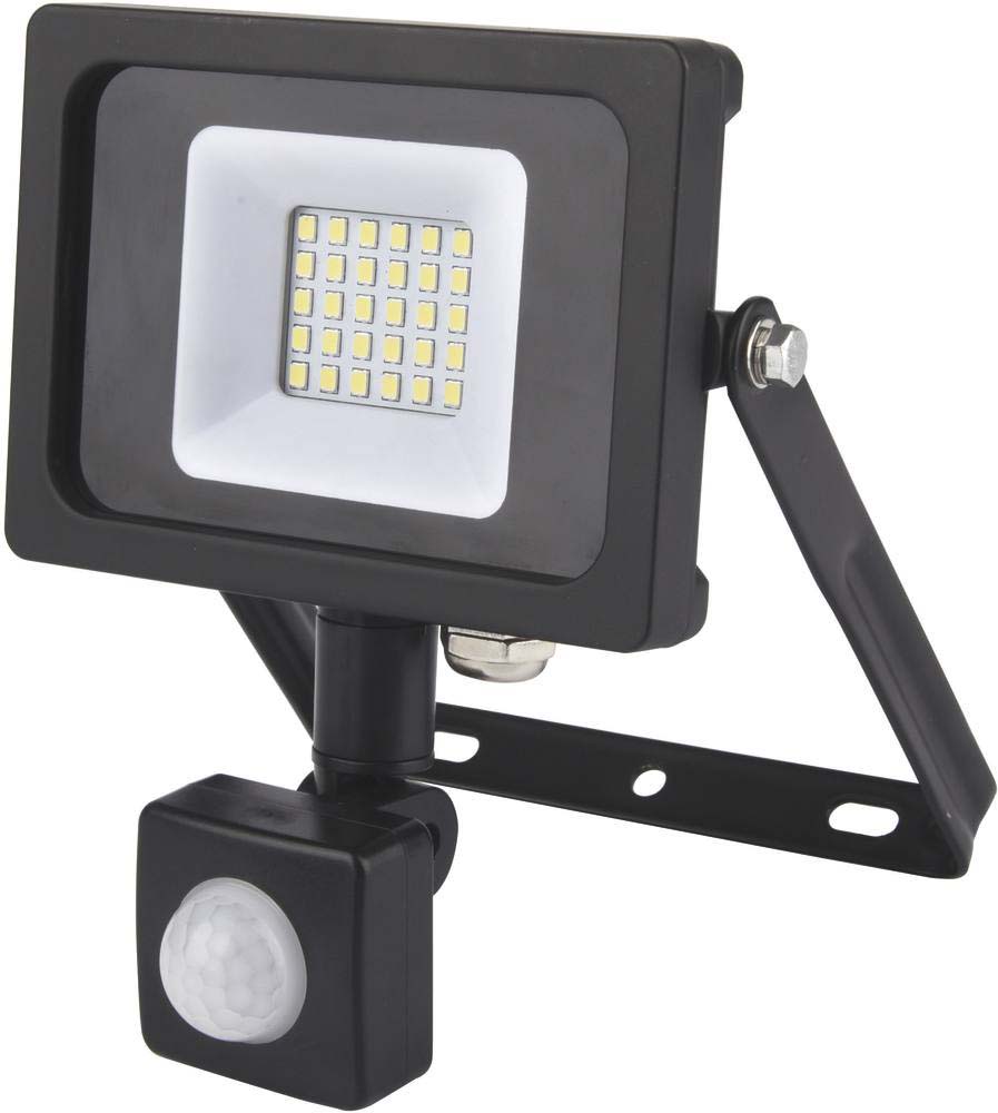 Projecteur LED SMD 10W 850 lumens extra plat avec détecteur radar GIGALUX - 02235