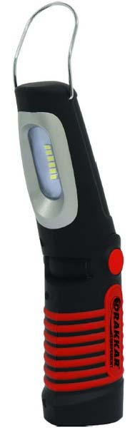 Baladeuse d'atelier magnétique et articulée 21 + 5 leds sans fil DRAKKAR EQUIPEMENT - 02255