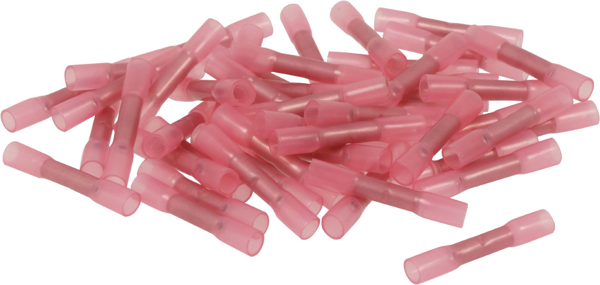 Sachet 50 jonctions thermoretractables rouge pour fil 05 a 15mm² - 271150