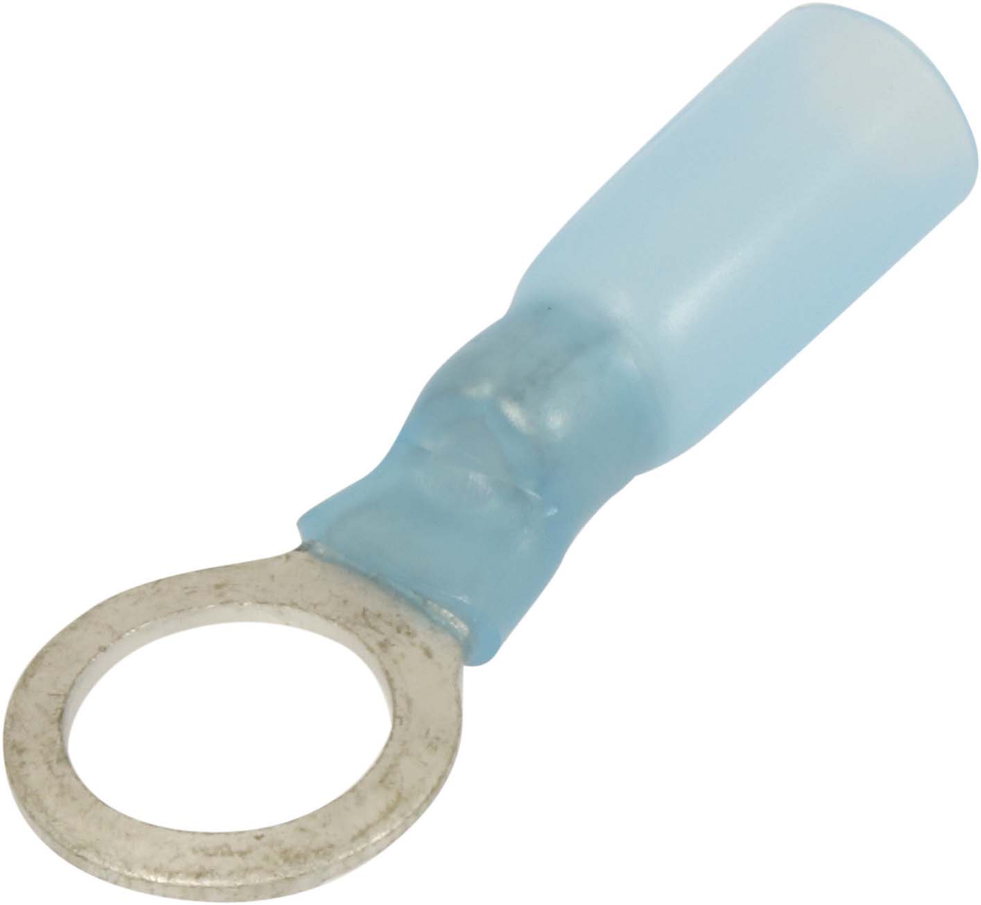 Sachet 50 cosses a oeil thermoretractable bleue pour fil 15 a 25mm² m8 - 272050