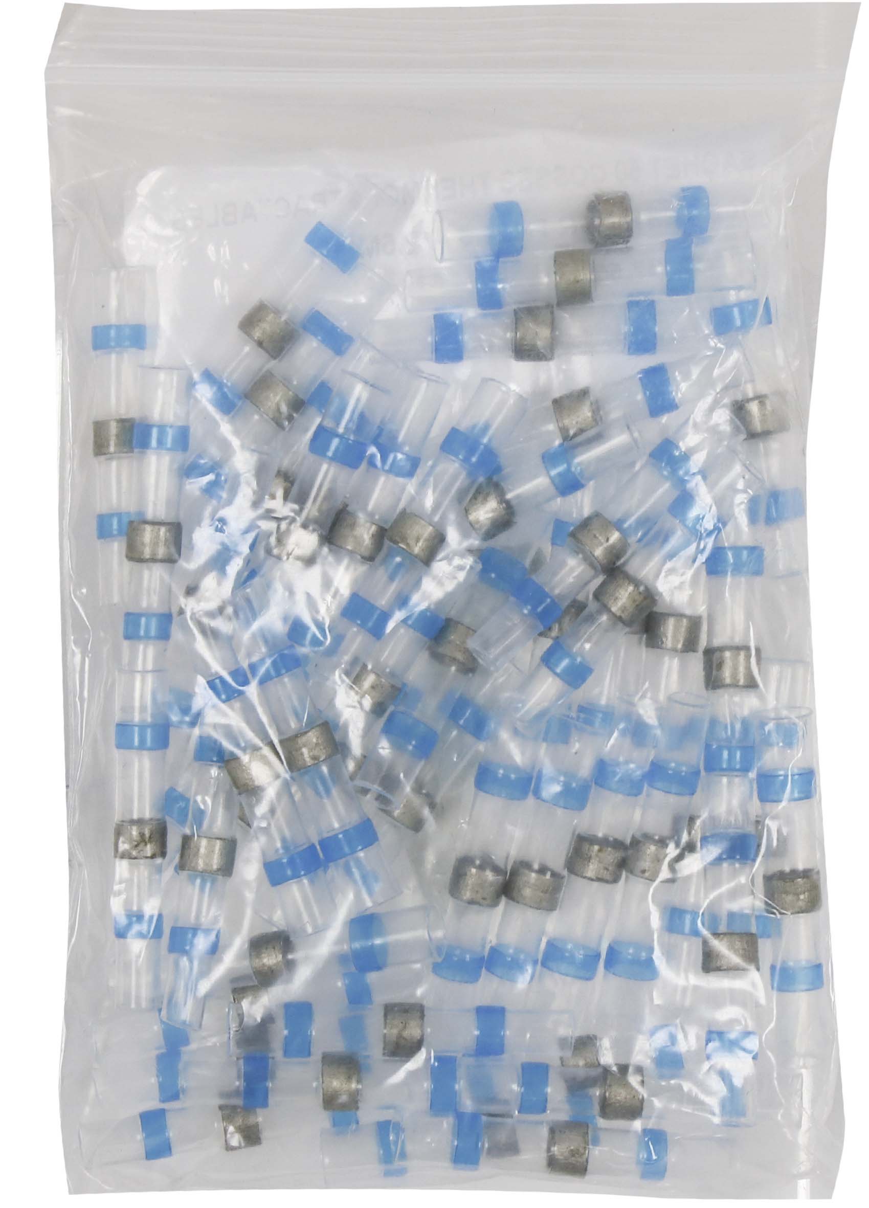 SACHET 50 COSSES THERMORETRACTABLES BLEUES POUR FIL 15 A 25MM² - 274750