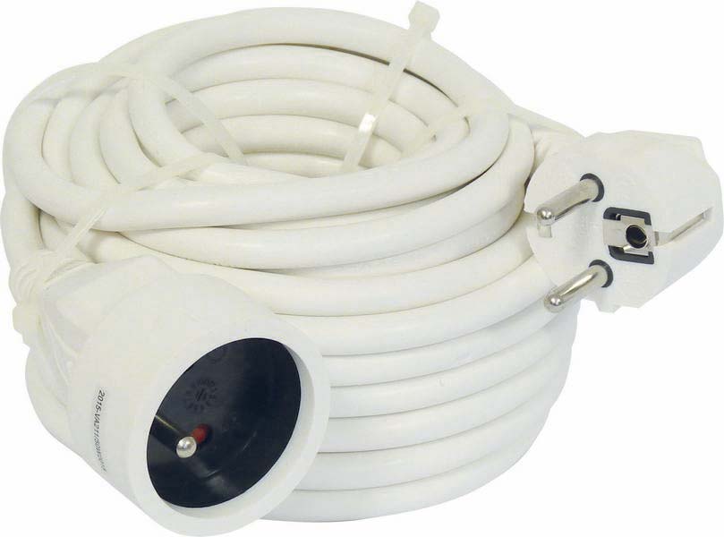 Rallonge électrique HO5VV-F 10m 3G1,5mm² STILKER - 03163