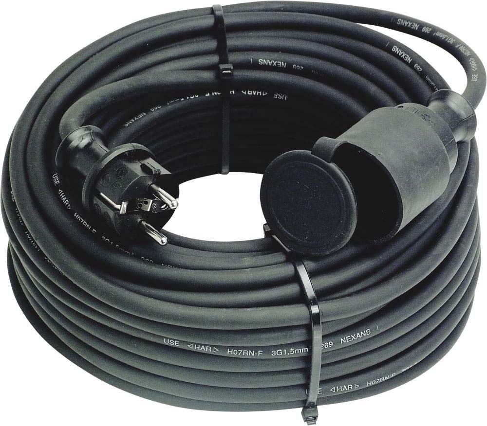 Rallonge électrique HO7RN-F 10m 3G2,5mm² 230V - 3175