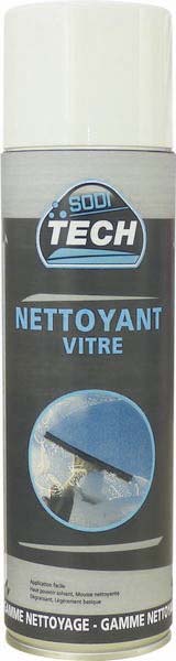 Nettoyant surface vitrée - aérosol de 500ml SODITECH - 03844