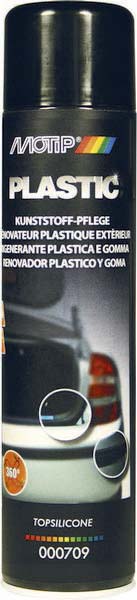 Rénovateur plastique/caoutchouc extérieur - aérosol de 600ml MOTIP - 03916