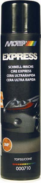 Cire express rendu brillant - aérosol 600ml MOTIP - 03918