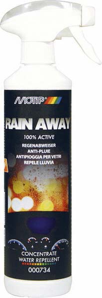 Anti-pluie surface vitrée - flacon spray de 500ml MOTIP - 03932