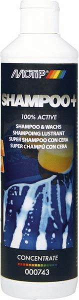 Shampoing lustrant avec de la cire - flacon de 500ml MOTIP - 03942