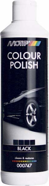 Polish carrosserie noir - bidon de 500ml MOTIP - 03950