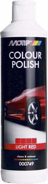 Polish carrosserie rouge clair - bidon de 500ml MOTIP - 03954