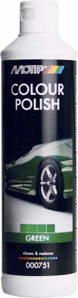 Polish carrosserie vert - bidon de 500ml MOTIP - 03958