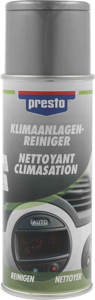 Nettoyant climatisation parfum orange - aérosol de 400ml PRESTO - 03986