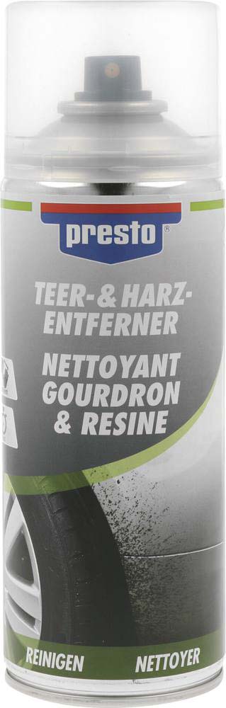 Nettoyant/détachant goudron et résine - aérosol 400ml PRESTO - 03988