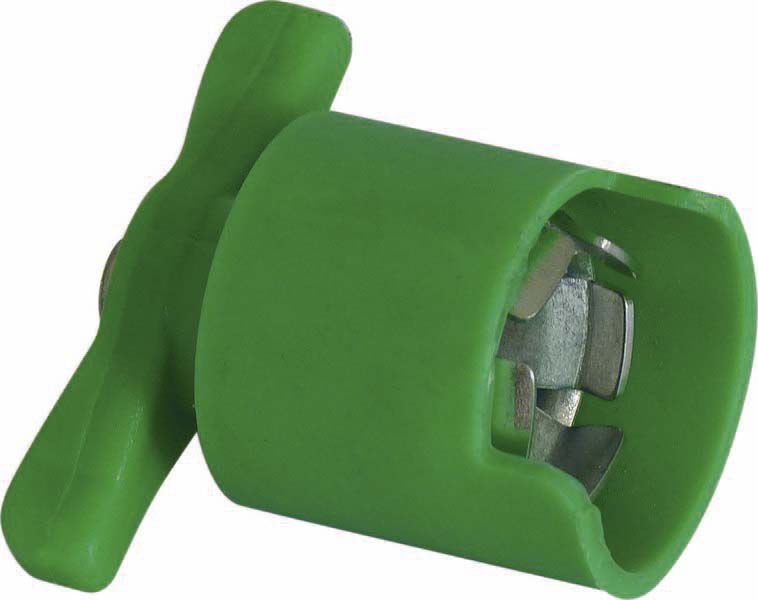 Robinet de batterie VL vert - lot de 25 pcs - 04117