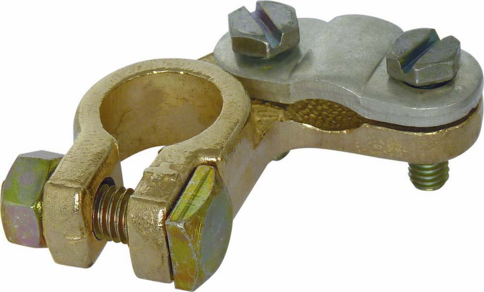 Collier de batterie PL à barrette/double serrage 90mm²/pôle 
