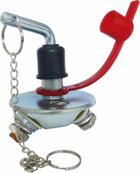 Coupe-batteries à clé 12/24V 200A M10 DRAKKAR - 04245