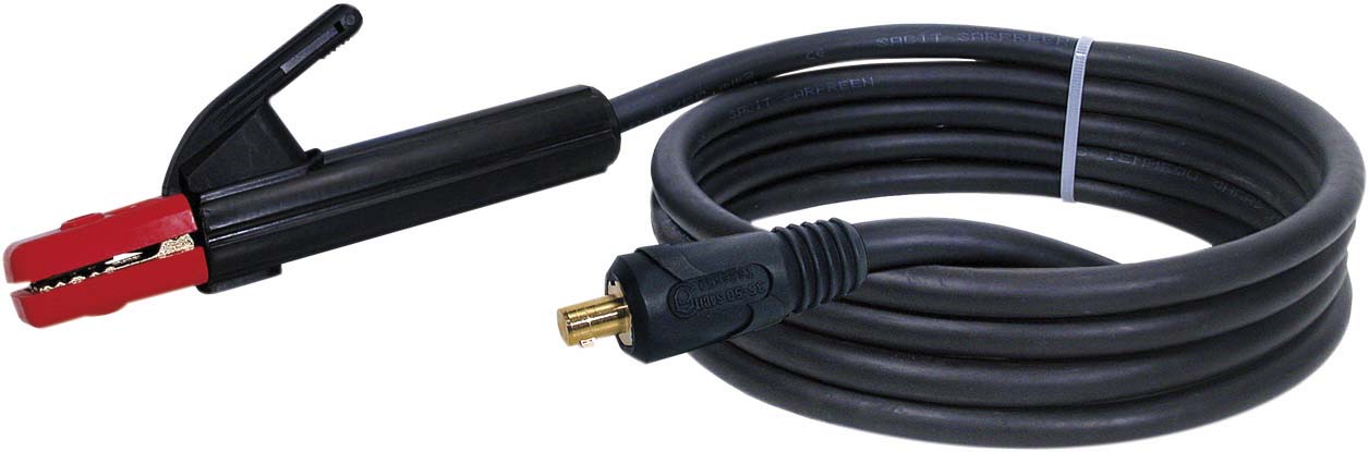 Câble 25mm² 3m TX25 avec pince porte électrode 200A TRAFIMET - 04903