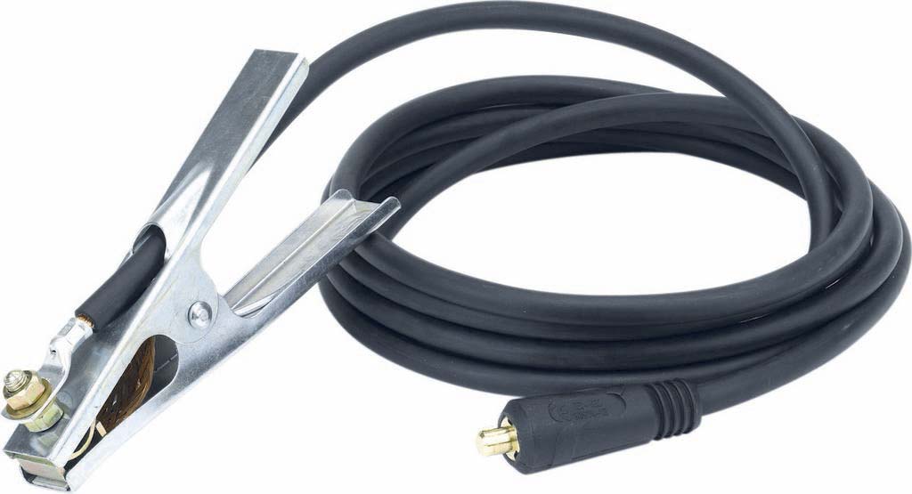 Câble 25mm² 4m TX50 avec pince de masse TRAFIMET - 04907