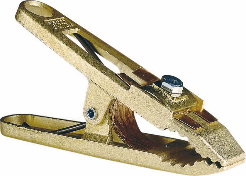 Pince de masse laiton 400A pour câble 70/95mm² TRAFIMET - 04913
