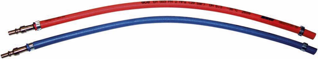 Paire manchettes ox ac + raccords d.6.3mm GCE CHARLEDAVE - 05611