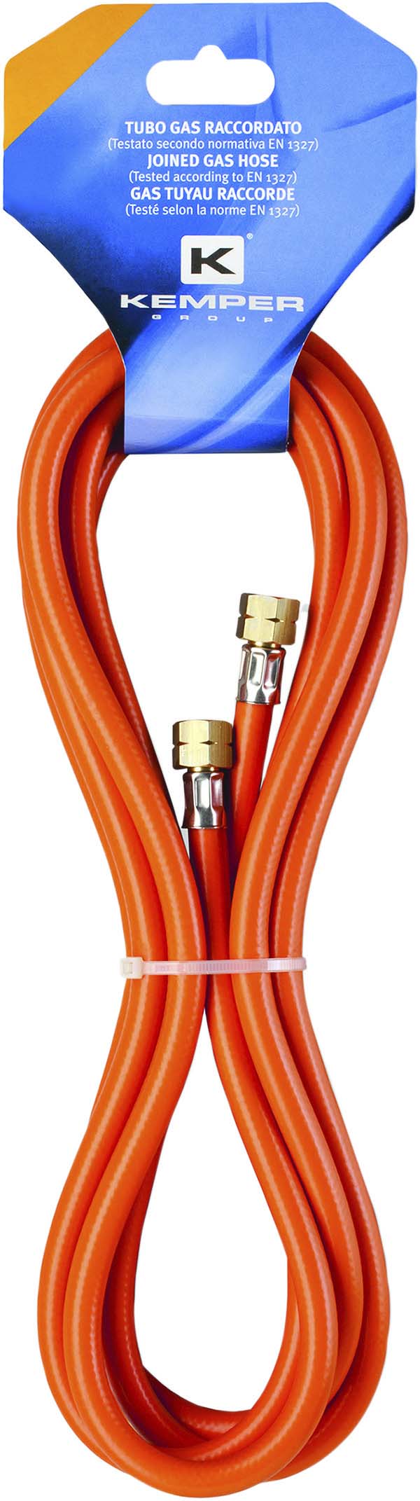 Tuyau propane 5x12mm raccords 3/8