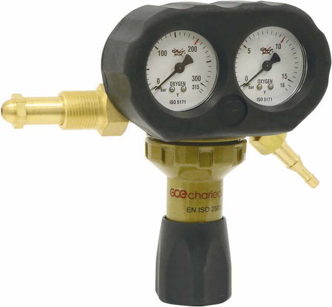 Detendeur blinde oxygene 200 bars / 0 GCE CHARLEDAVE - 05701