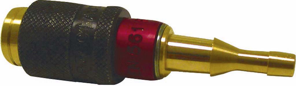 Raccord rapide femelle stoptac gaz sur tuyau 6-10mm GCE CHARLEDAVE - 05728