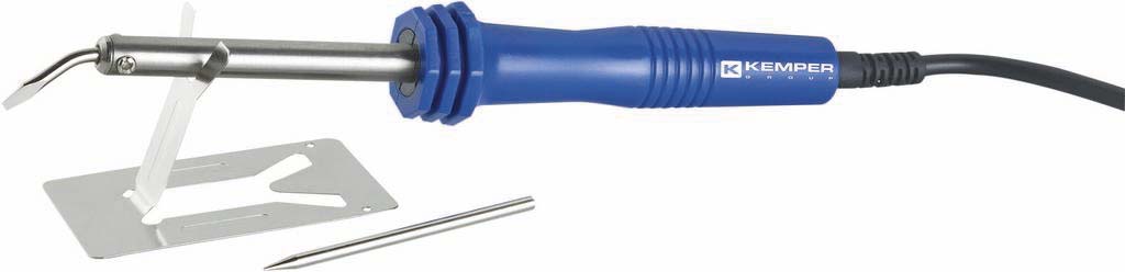 Fer a souder 2 pointes courbe et droite 220v 60w KEMPER - 05805