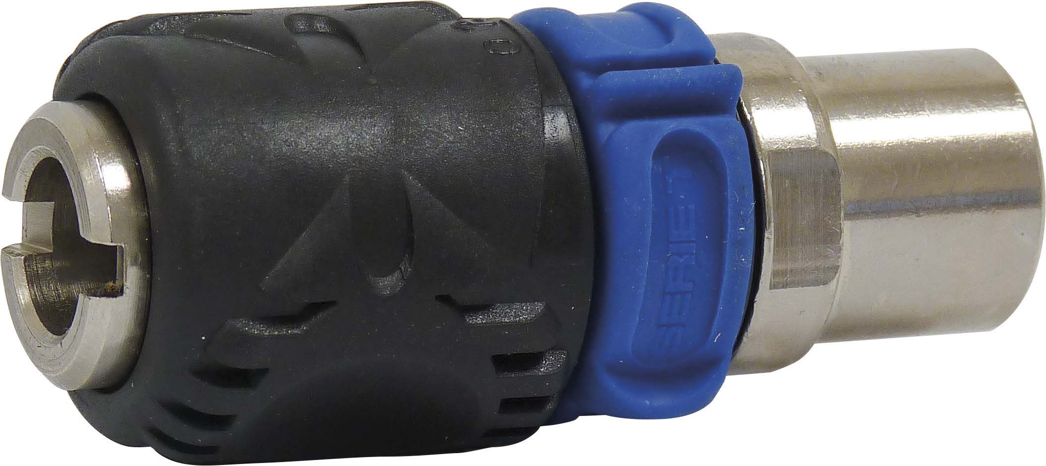 Raccord rapide femelle de sécurité universel filetage femelle 3/8