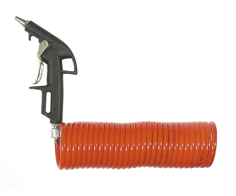 Soufflette bec court et tuyau rilsan 7,5m 1/4