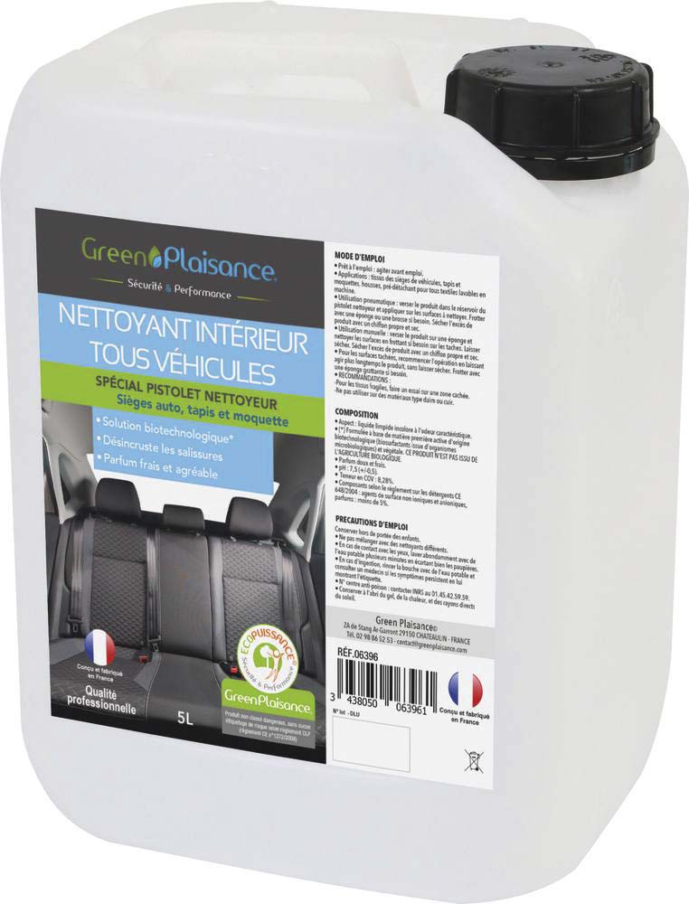 Nettoyant textile pour pistolet pneumatique - bidon de 5L KARZHAN - 06396