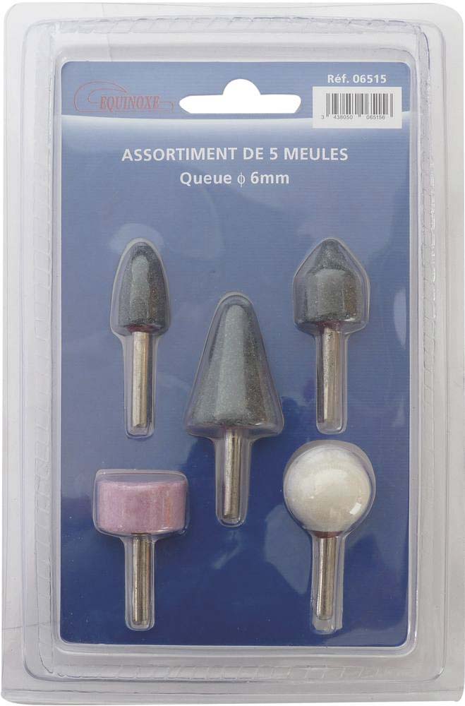Meule sur tige 6mm - de 5 pcs DRAKKAR TOOLS - 06515