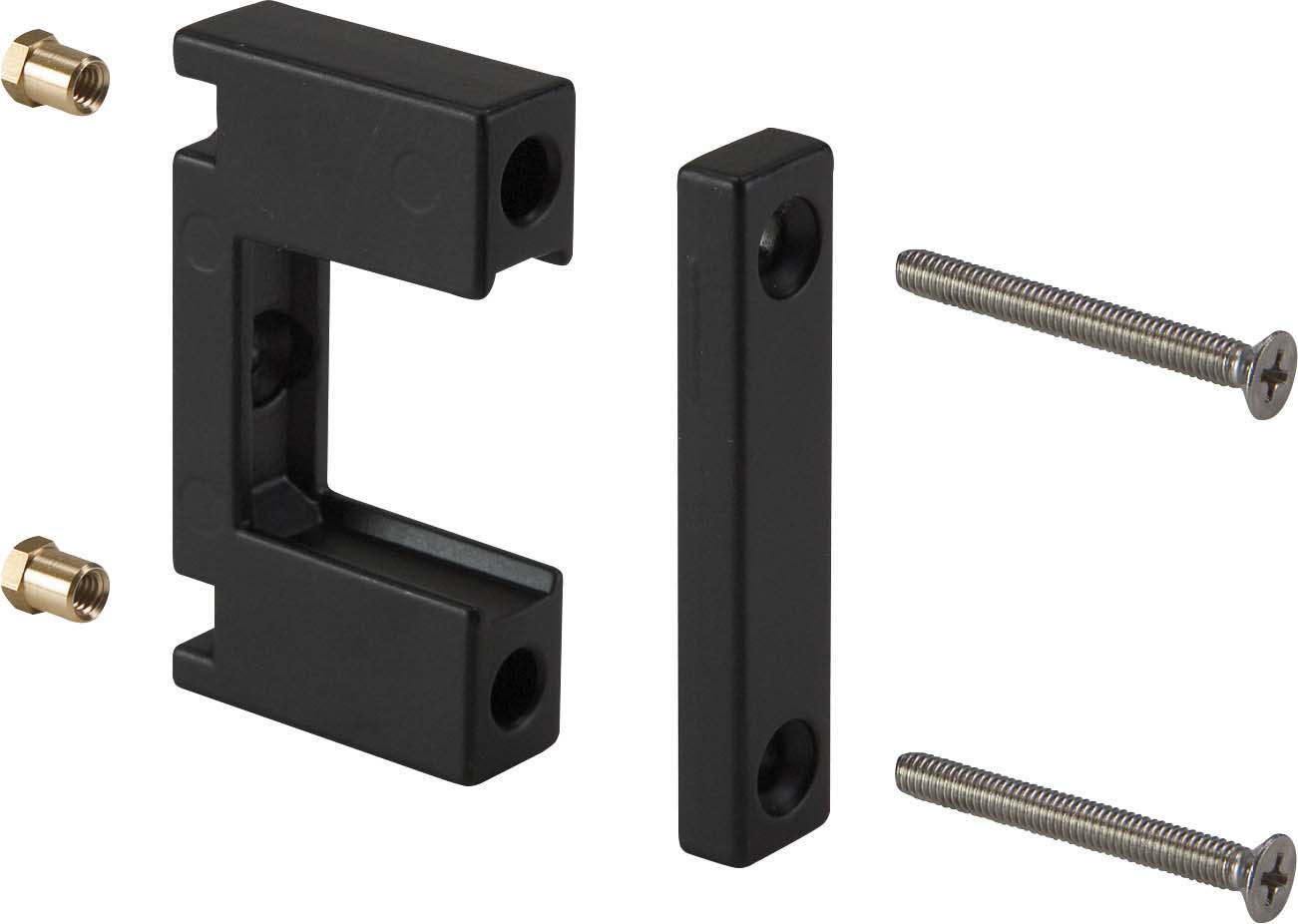 Etrier de fixation complet intermédiaire pour module 1/4