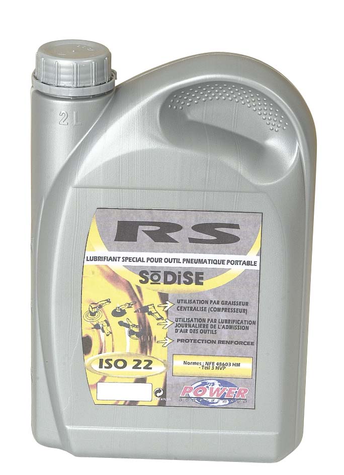Huile pour outillage pneumatique ISO 46 - bidon de 2L DRAKKAR - 06730