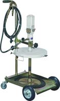 Ensemble pompe pneumatique pour graisse 50/60 kg tuyau 10m avec chariot DRAKKAR EQUIPEMENT - 07130