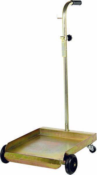 Chariot seul 4 roues pour vidangeur 50/60 kgs DRAKKAR EQUIPEMENT - 07261