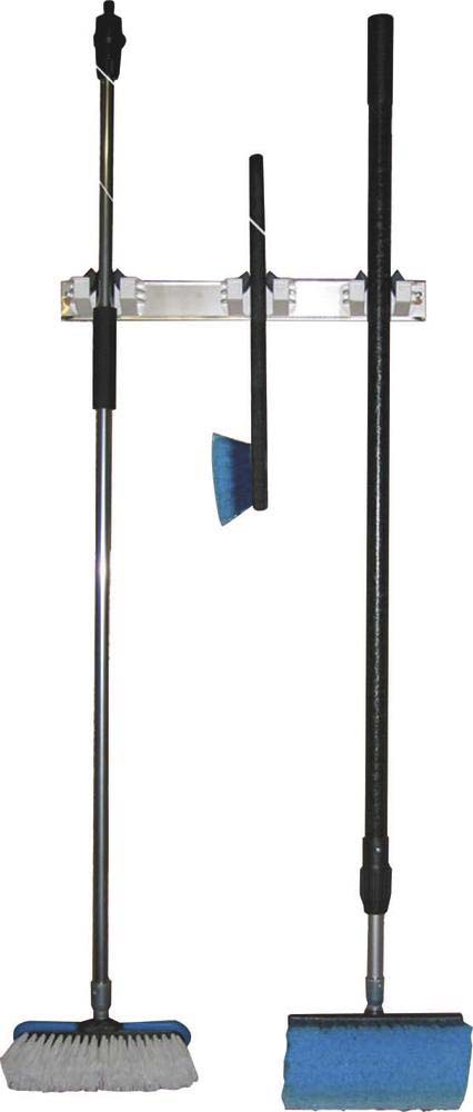 Support inox 500mm pour manche 3 attache - 07331