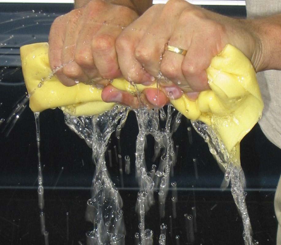 Peau chamoisée ultra absorbante 430x325mm KARZHAN - 07343