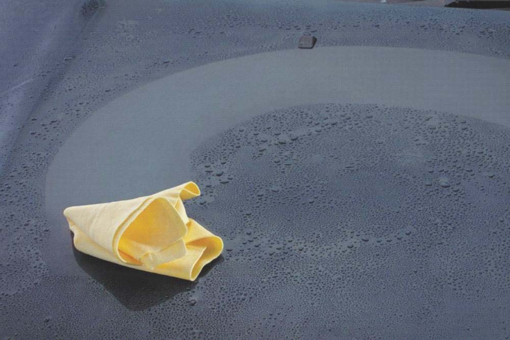 Peau chamoisée ultra absorbante 430x325mm KARZHAN - 07343