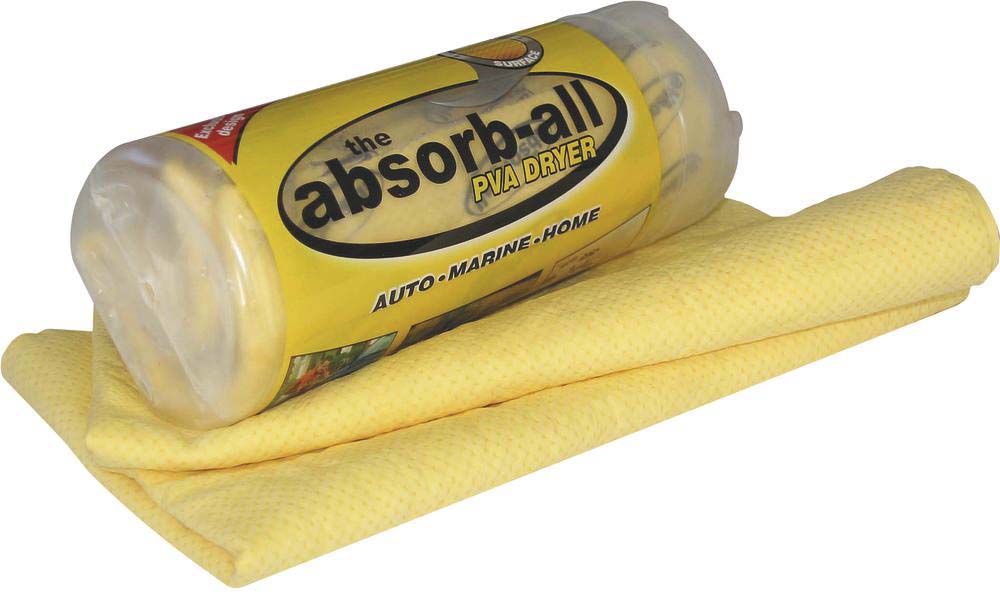 Peau chamoisée ultra absorbante 430x325mm KARZHAN - 07343