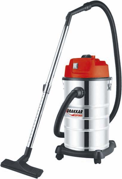 Aspirateur 30l eau et poussieres 1200w DRAKKAR EQUIPEMENT - 07436