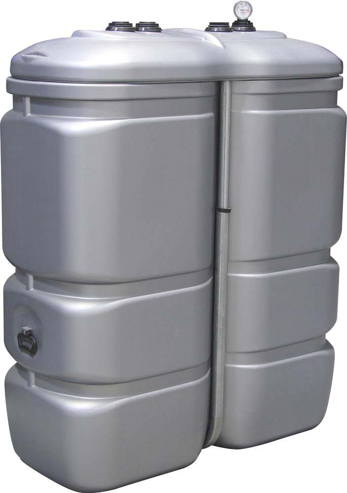 Cuve de stockage gasoil PEHD 1000L double paroi SCHUTZ - 08070