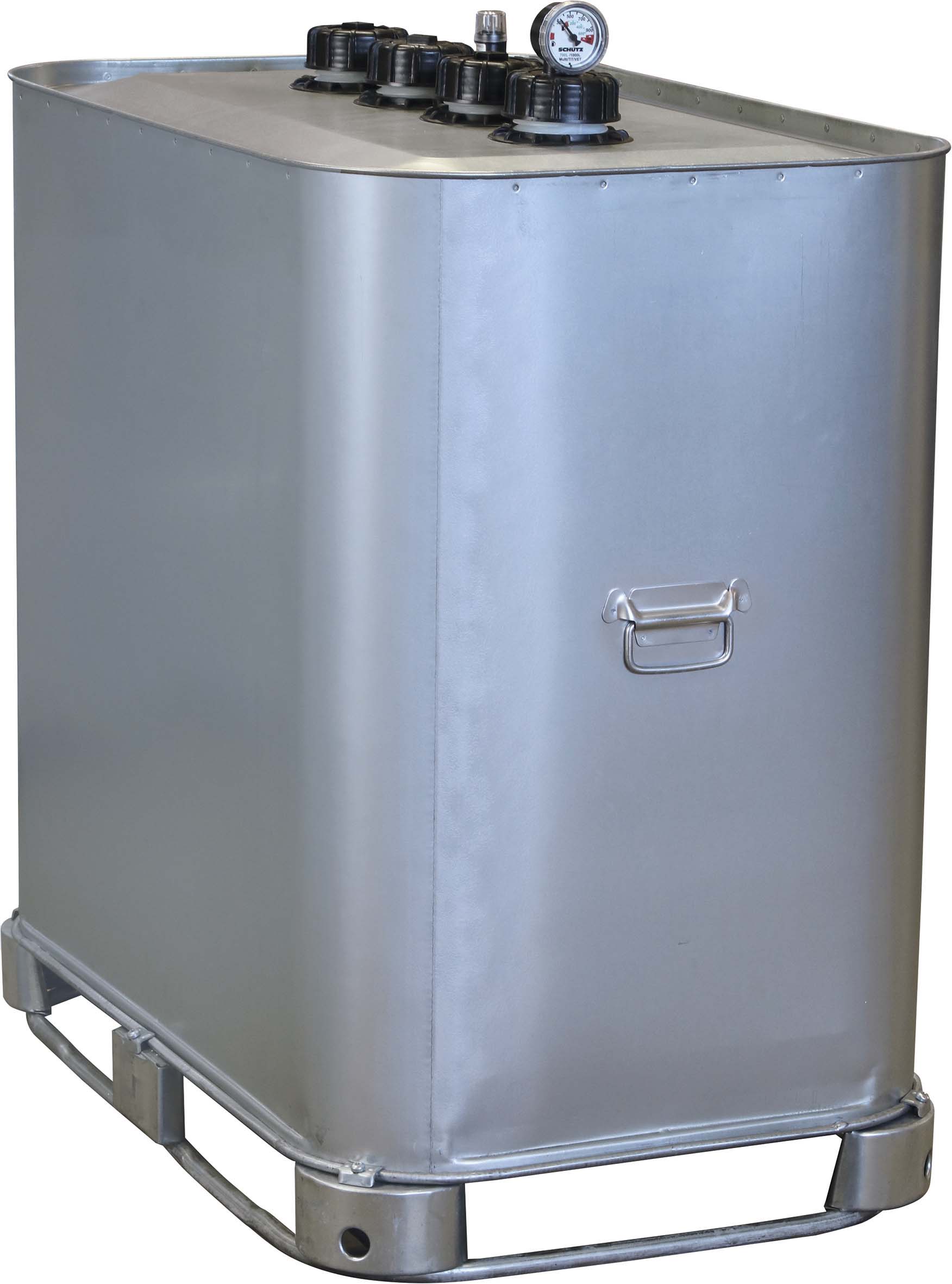 Cuve de stockage gasoil galvanisée 700L double paroi SCHUTZ - 08110